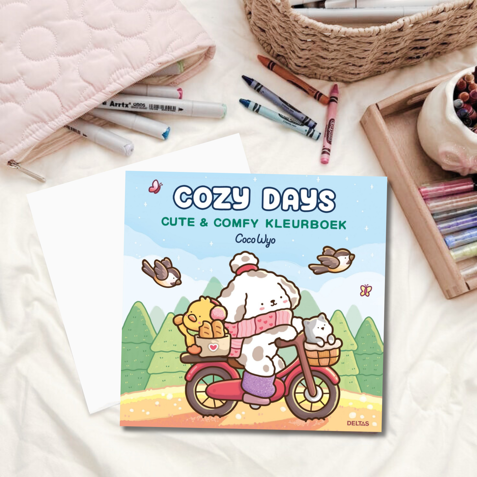 Cozy kleurboek cozy days